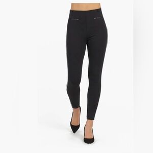Spanx The Perfect Pant Piped Ankle Skinny Pants Size L